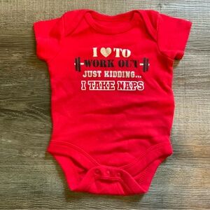 ⭐️ 5 for $15 Workout / Nap Onesie